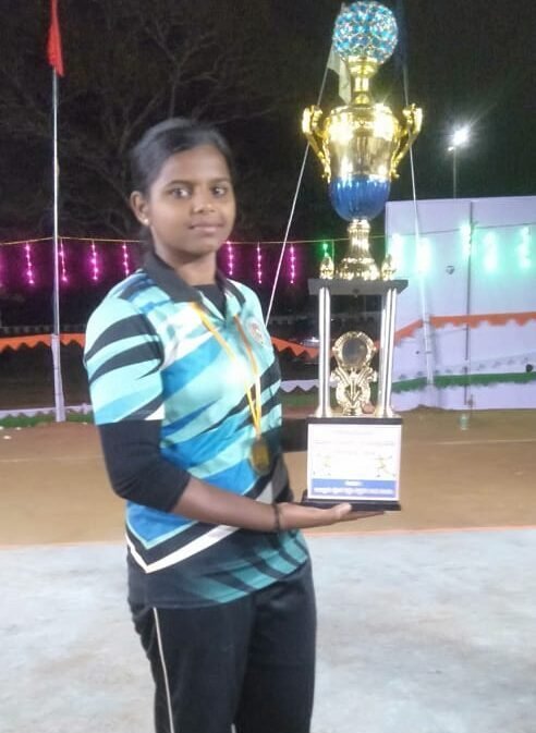 Vaiga M- Throw Ball – National Level